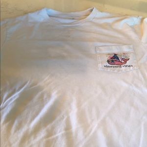 VINEYARD VINES ADULT SMALL NEW YEARS EVE SHIRT